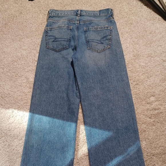 AE Dreamy Drape Super High-Rise Baggy Wide Leg Jeans*NO OFFERS - Picture 5 of 9